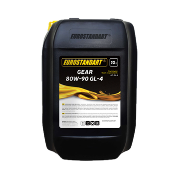 Масло трансмиссионное Eurostandart GEAR 80W-90 GL-4 10 L  58659-10 фото