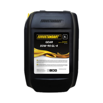 Олива трансмісійна Eurostandart GEAR 80W-90 GL-4 5 L 58659-5 фото